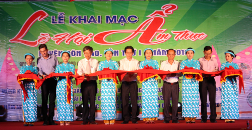 Khai mạc lễ hội ẩm thực tại huyện Côn Đảo