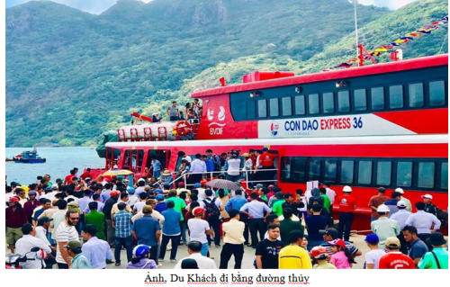 TOURIST CONTINUES TO CHOOSE CON DAO AS THE EXCITING DESTINATION