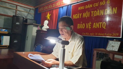 Tọa đàm ngày hội toàn dân bảo vệ an ninh tổ quốc