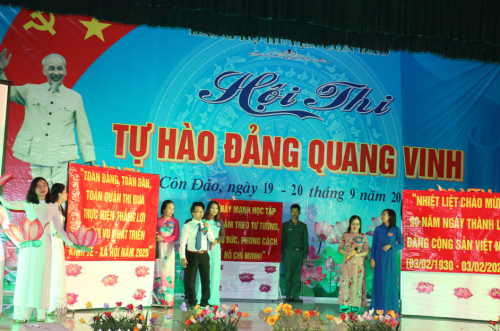 Huyện ủy Côn Đảo tổ chức thành công Hội thi  “Tự hào Đảng quang vinh”