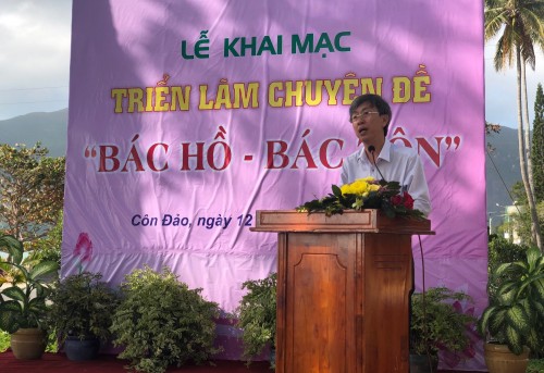 Khai mạc triển lãm ảnh với chủ đề “Bác Hồ - Bác Tôn” tại Côn Đảo