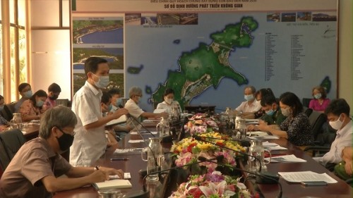 Huyện Côn Đảo họp Ban chỉ đạo phòng chống dịch covid-19