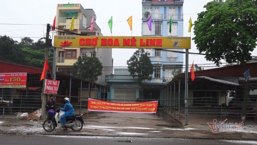 Dịch Covid-19: Hà Nội rà soát chợ hoa Mê Linh