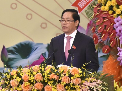 DIỄN VĂN KHAI MẠC ĐẠI HỘI ĐẢNG BỘ TỈNH LẦN THỨ VII, NHIỆM KỲ 2020-2025