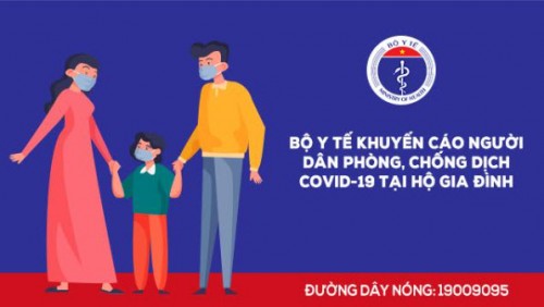 Tăng cường phòng, chống dịch COVID-19 tại hộ gia đình