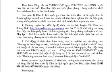 Triển khai thực hiện các biện pháp phòng, chống dịch Covid-19 theo tình hình dịch tại địa bàn huyện.