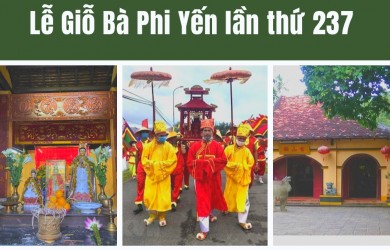 LỄ GIỖ TRUYỀN THỐNG LỄ GIỖ BÀ PHI YẾN LẦN THỨ 237 TẠI CÔN ĐẢO – MỘT TRONG NHỮNG LỄ HỘI TRUYỀN THỐNG AI CŨNG MUỐN THAM GIA