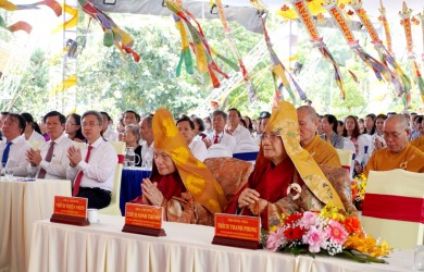 Lễ truy niệm các Anh hùng liệt sỹ, chiến sỹ cách mạng và đồng bào yêu nước hy sinh tại Côn Đảo