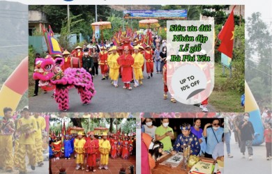 “Siêu ưu đãi” đặt phòng Nhân dịp Lễ Giỗ Bà Phi Yến lần thứ 238 năm 2023