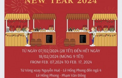 “Khu ẩm thực Mừng xuân Giáp Thìn 2024” sắp diễn ra tại Côn Đảo