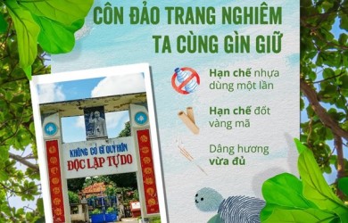 Công thức “5 không” tạo nên "giỏ lễ xanh" thân thiện với môi trường