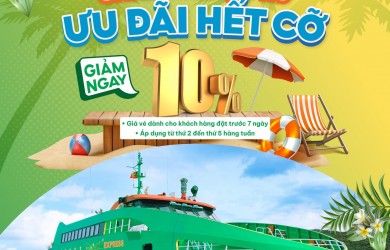 "Chào hè rực rỡ, ưu đãi hết cỡ"