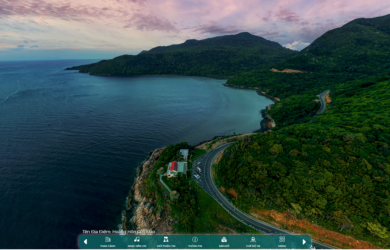 Experience a realistic and immersive journey with the Con Dao Tourism Map