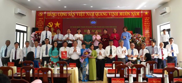 Phó Bí thư Thành ủy TP Hồ Chí Minh dự Hội nghị lần thứ lần thứ nhất Ủy ban MTTQ Việt Nam đặc khu Côn Đảo