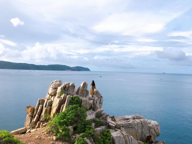 Check-in Mũi Tàu Bể – Nơi biển xanh ôm trọn ghềnh đá