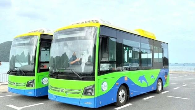 Đặc khu Côn Đảo có tuyến xe buýt điện đầu tiên