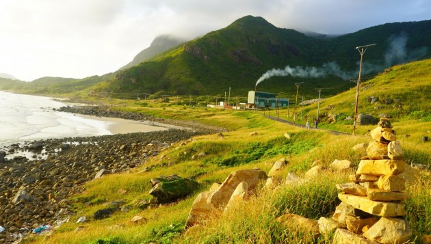 Say đắm cung đường Bãi Nhát giữa miền xanh Côn Đảo