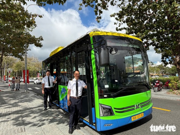 Tuyến xe bus điện đầu tiên của Côn Đảo chính thức vận hành từ ngày 01/06/2026