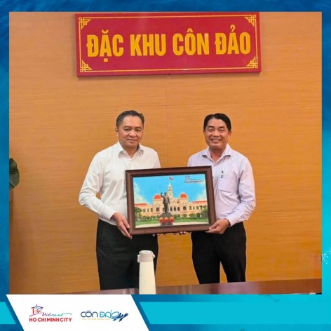 SỞ DU LỊCH THÀNH PHỐ HỒ CHÍ MINH LÀM VIỆC VỚI ĐẶC KHU CÔN ĐẢO VỀ PHÁT TRIỂN DU LỊCH GIAI ĐOẠN 2026 - 2030