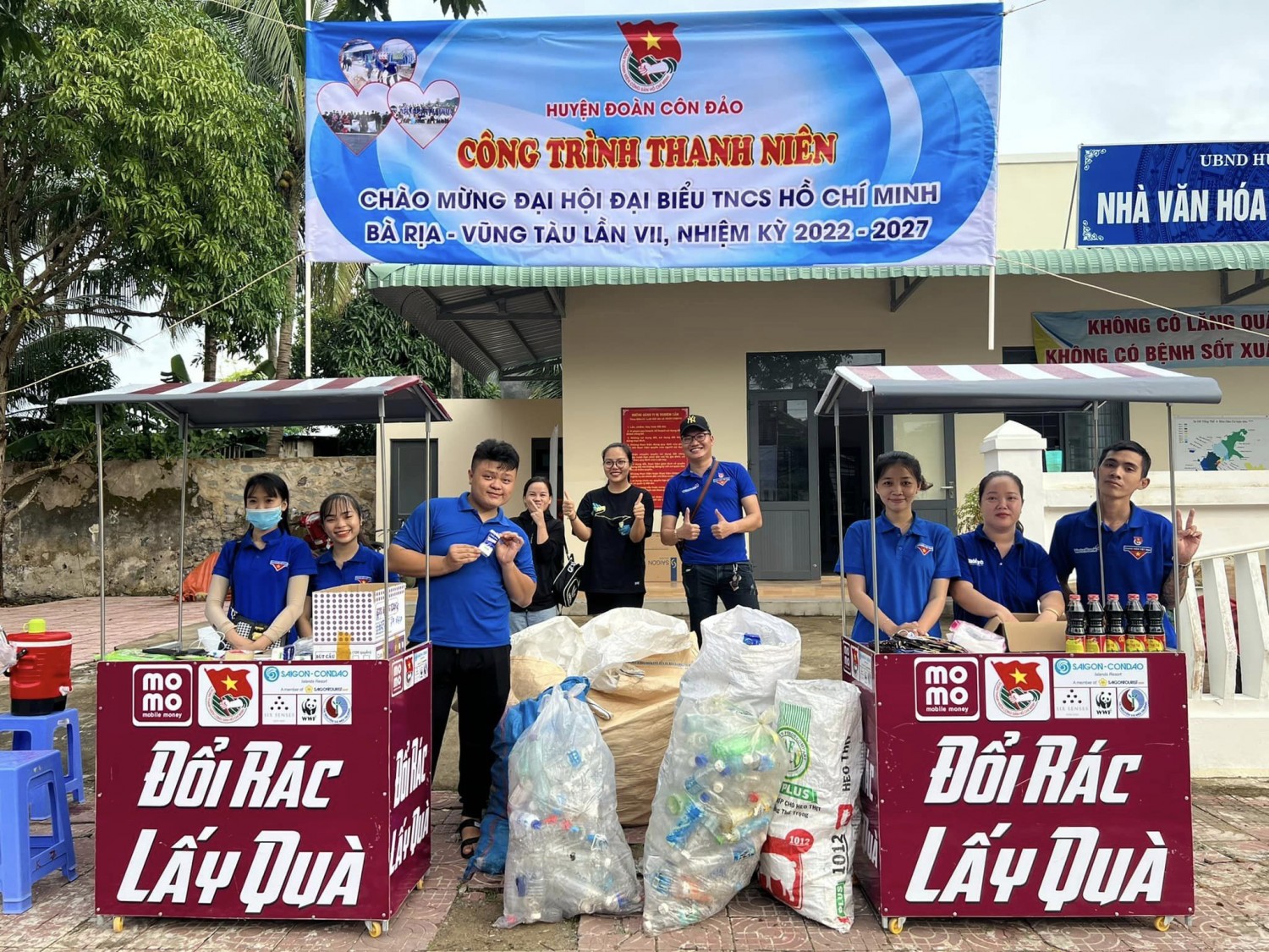 HUYỆN CÔN ĐẢO HƯỞNG ỨNG CHIẾN DỊCH LÀM CHO THẾ GIỚI SẠCH HƠN: Hướng đến nền kinh tế tuần hoàn