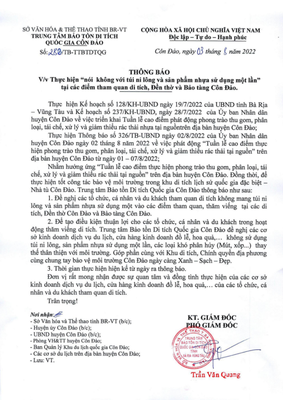 Thông báo