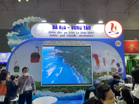 Ngành du lịch Bà Rịa-Vũng Tàu quảng bá tại ITE HCMC 2022.