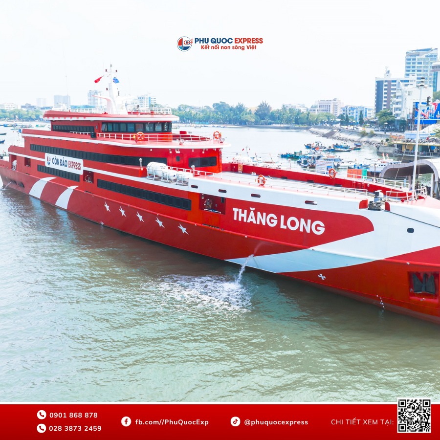 Tăng cường thêm tuyến Vũng Tàu - Côn Đảo và ngược lại từ ngày 29/4 đến ngày 02/5/2025