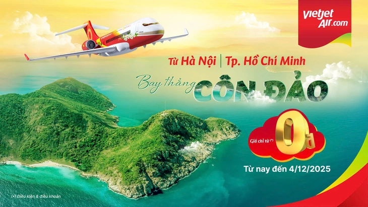 Bay Côn Đảo chỉ từ 0 đồng với “3 ngày vàng” siêu ưu đãi