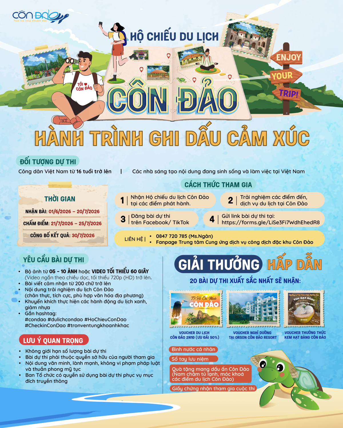 THỂ LỆ CUỘC THI