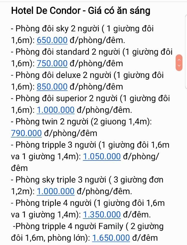 Địa điểm lưu trú