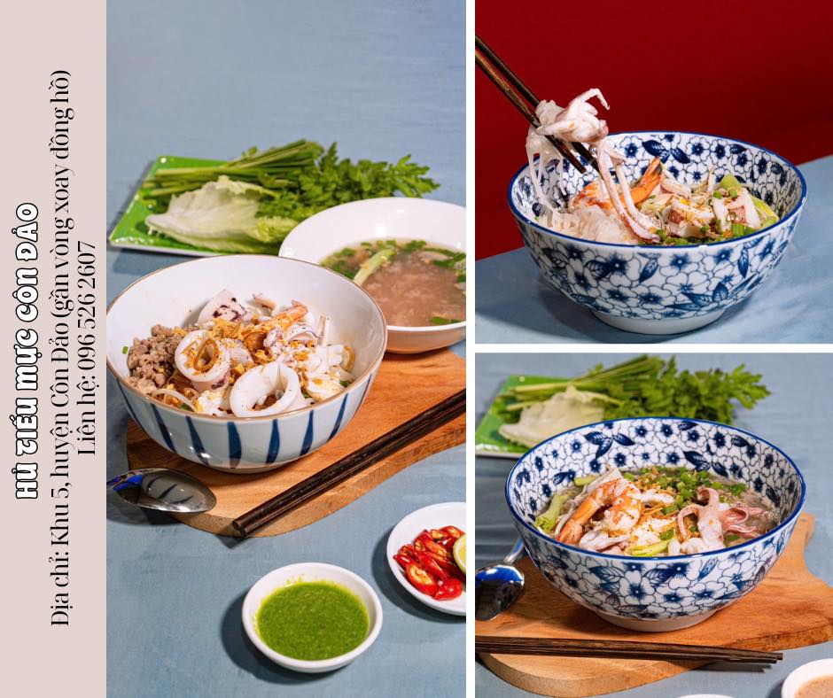 Hủ tíu mực Côn Đảo