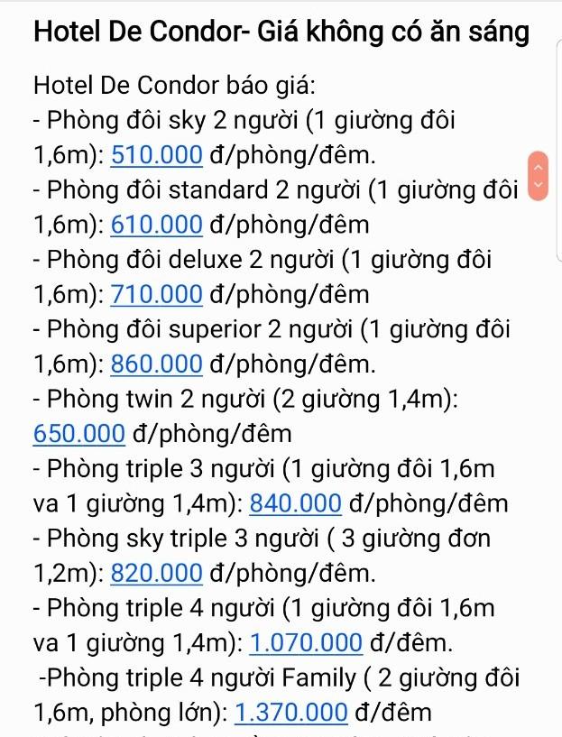 Địa điểm lưu trú